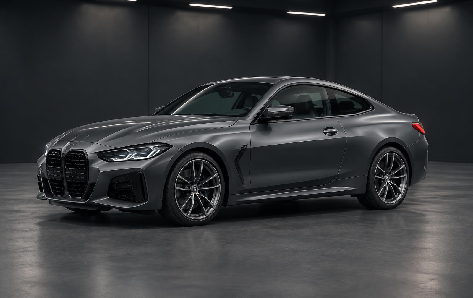 Coupé sportiva con riferimenti ai principali sistemi tecnici